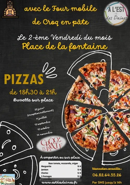 Est des daines pizza